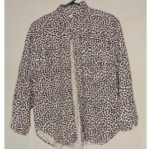 VIntage Solutions Lg Fall Button Down Shirt Long Sleeve‎ Casual Granny Core